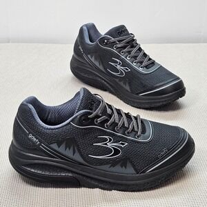 Gravity Defyer G-Defy Ion Mens 14 Black Walking Shoes TB9024MBL-M VersoShock